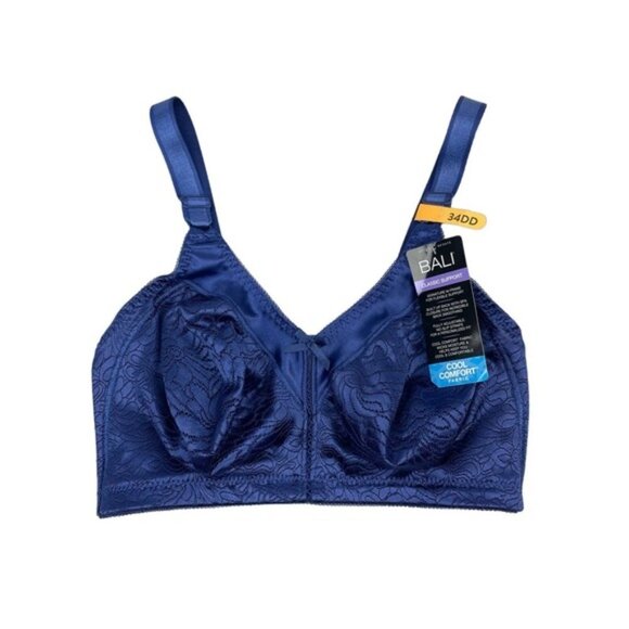 NWT BALI Double-Support Spa Closure Wire-Free Bra Sz 34DD - Picture 5 of 9